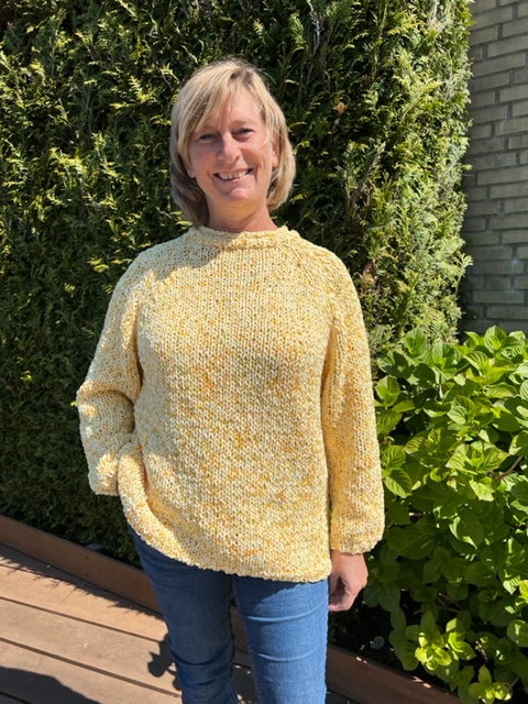 Sweater Shades of Yellow breien 3